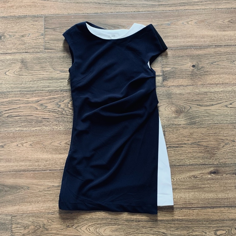 Navy blue/white dress